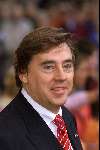 Leeuwarden 10 oktober 2001
Prins Willem Alexander en Maxima bezoeken de provincie Friesland.
Ed Nijpels