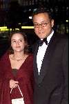 Amsterdam 12 Oktober 2001
Uitreiking van de Televizierring in de Heineken Music Hall. 
Ernst Paul Hasselbach met vrouw