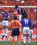 Rotterdam, 21 juni 2000   Euro 2000
Europees Kampioenschap voetbal 2000
Nederland-Frankrijk
Frank de boer