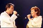 Rotterdam 18 oktober 2001
Frans Bauer in AHOY.
Frans Bauer en Marianne Weber
