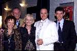 Rotterdam 18 oktober 2001
Frans Bauer in AHOY.
Frans met zijn ouders broer en vriendin