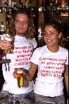 AMSTERDAM 11 OKTOBER 2001
Diner voor War Child in restaurant de Ondeugd.
Tygo Gernandt, Georgina Verbaan