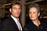 SCHEVENINGEN 21 OKTOBER 2001
PREMIERE van AIDA in het circustheater.
Huub v d Lubbe met vrouw