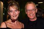 AMSTERDAM 12 OKTOBER 2001
UITREIKING VAN DE TELEVIZIERRING IN THE HEINEKEN MUSIC HALL. 
Jack Spijkerman met vrouw