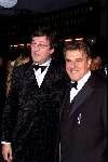 Amsterdam 1 Oktober 2001
Premiere Discovery of heaven in de pathe Arena
Jeroen Krabbe met Stephen Fry