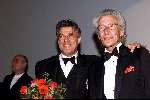 Amsterdam 1 Oktober 2001
Premiere Discovery of heaven in de pathe Arena
Jeroen Krabbe met Harry Mulisch