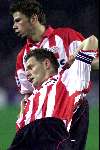 Eindhoven 23 oktober 2001
PSV-Nantes 0-0
Johann Vogel
Blessure