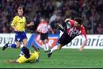 Eindhoven 27 oktober 2001
PSV-RKC 2-0
Nascimento en John de Jong