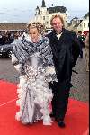 Scheveningen 21 Oktober 2001 Premiere Aida in het circustheater
Karin Bloemen met Jan Aarntzen