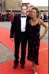 Scheveningen21 oktober 2001 
Premiere van Aida in het circustheater .
Katja Schuurman met een vriend