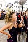 Scheveningen21 oktober 2001 
Premiere van Aida in het circustheater .
Katja Schuurman