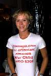 Amsterdam 11 Oktober 2001
Diner voor War Child in restaurant de Ondeugd.
Liesbeth Kamerling