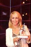 Amsterdam 12 Oktober 2001
Uitreiking van de Televizierring in de Heineken Music Hall.
Linda de Mol