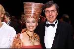 Scheveningen 21 Oktober 2001 Premiere Aida in het circustheater
Antje Monteiro en Loek Hermans