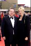 Scheveningen21 oktober 2001 
Marijke Schaaphok met Guido Maas, haar man