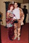 Amsterdam 25 Oktober 2001
Premiere van de musical GRACE
Mathilde Santing met een vriend