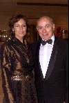 Amsterdam 29 Oktober 2001
 Parel v Nederland gala
Michael v Praag met vrouw