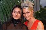 Amsterdam 12 Oktober 2001
Uitreiking van de Televizierring in de Heineken Music Hall.
Milika Peterson met dochter