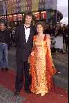 Amsterdam 1 oktober 2001
Premiere Discovery of Heaven in Pathe Arena.  
Rick v d Ploeg met vrouw