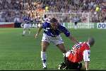 Rotterdam, 28 Oktober 2001
Feyenoord-FC Utrecht, eindstand 4-1
Op de foto Stijn Vreven en Ono