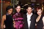 Amsterdam 12 Oktober 2001
Uitreiking Televizierring in de Heineken Music 
v.l.n.r. Georgina Kwakye, Aukje v Ginneken en Teun Kuilboer, en Victoria Koblenko