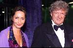 Amsterdam 12 Oktober 2001
Uitreiking Televizierring in de Heineken Music  
Willibrord Frequin met vriendin