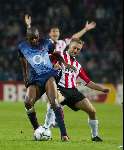 Eindhoven, 25 september 2002
PSV- Asenal FC , tweede wedstrijd in de championsleague
Eindstand 0-4
Dennis Rommedahl