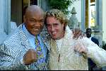 Breda 30 september 2002
George Foreman  met Edwin Smulders