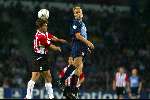 Eindhoven 25 september 2002
PSV-Arsenal 0-4
Dennis Bergkamp en Jan Heintze