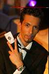 Rotterdam 4 oktober 2002
Magic entertainer Joe met speelkaarten