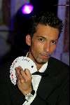 Rotterdam 4 oktober 2002
Magic entertainer Joe met speelkaarten