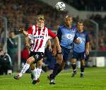 Eindhoven, 25 september 2002
PSV- Asenal FC , tweede wedstrijd in de championsleague
Eindstand 0-4
de ongeluksvogel van de avond Johann Vogel