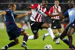 Eindhoven, 25 september 2002
PSV- Asenal FC , tweede wedstrijd in de championsleague
Eindstand 0-4
Leandro