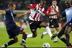 Eindhoven, 25 september 2002
PSV- Asenal FC , tweede wedstrijd in de championsleague
Eindstand 0-4
Leandro