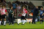 Eindhoven, 25 september 2002
PSV- Asenal FC , tweede wedstrijd in de championsleague
Eindstand 0-4
Leandro voor de eerste keer tijdens een cL wedstrijd
