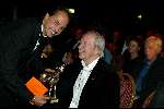 Utrecht 4 oktober 2002
Uitreiking gouden kalveren
Ramses Shaffy en Pieter Fleury