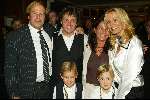 Rotterdam 5 oktober 2002
Rene Froger optreden in AHOY
Rene  en Natasja Froger met Ivo Niehe en vrouw