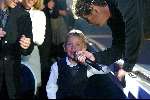 Rotterdam 5 oktober 2002
Rene Froger optreden in AHOY
Rene met zoontje