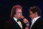 Rotterdam 5 oktober 2002
Rene Froger optreden in AHOY
Rene met Lee Towers