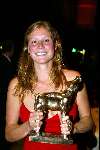 Utrecht 4 oktober 2002
Uitreiking gouden kalveren
Sophie Hilodebrand