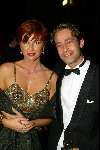 Amsterdam 25 oktober 2002
Televizierring 2002 in heineken music hal
Chazia Mourali met vriend