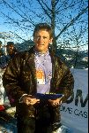 1990 Gerrie Kneteman als PR man voor de PDM wielerploeg