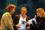 Amsterdam 22 oktober 2002
Rob de Nijs in Carre , 40 jaar artiest
Rob met Govert de Roos