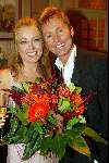 Amersfoort 12 oktober 2003
Premiere zeg ns Aa in de flint
Hans Cornelisse met Kiki Classen
