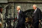 Amsterdam 3 oktober 2003
Huib Boermans  en Carel Dodewaard ( direkteur tros )