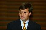 Den Haag 10 oktober 2003
persconferentie Jan Peter Balkenende
