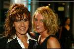 Amsterdam 25 oktober 2002
Televizierring 2002 in heineken music hal
Milika Petrson en Cilly Dartell