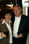 Amersfoort 12 oktober 2003
Premiere zeg ns Aa in de flint
Peter Tuinman met vrouw