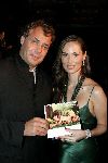 Hong Kong 8 oktober 2004
Princess Model of the world verkiezing.
Terri Holladay en Aad ouborg met kalender