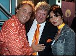 Hong Kong 8 oktober 2004
Princess Model of the world verkiezing. 
Aad Ouborg met Willibrord Frequin en vriendin